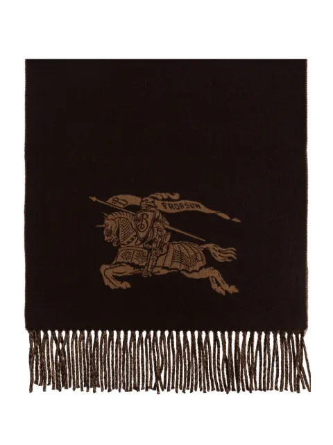 Burberry reversible EKD cashmere scarf Brown 8117832