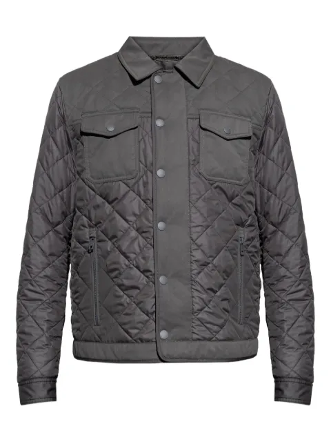 Dolce & Gabbana button-fastening quilted jacket Grey G9BRCTFUS27