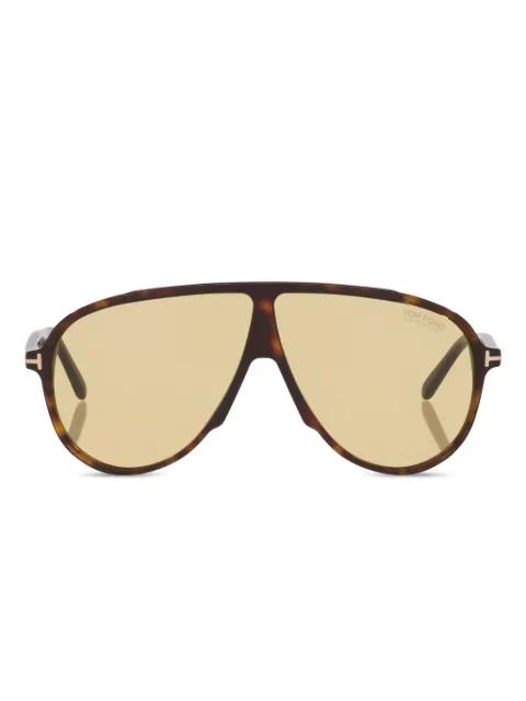 TOM FORD Eyewear Vladimir browline sunglasses Green TR0019864400D1