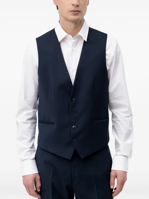 HUGO button-fastening waistcoat Blue 50540136