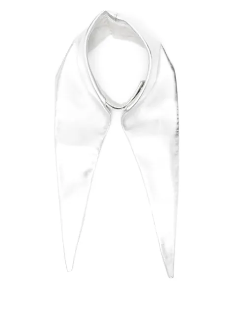 MITILIANE COUTURE ring leather tie Silver 5942664544627