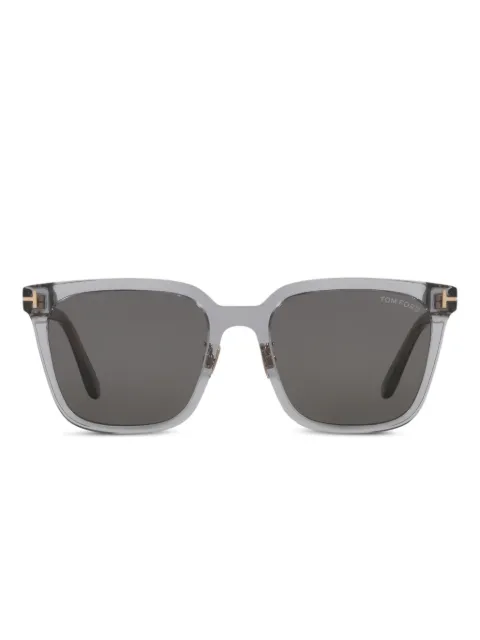 TOM FORD Eyewear FT1132-K square-frame sunglasses Grey TR0018752600L1