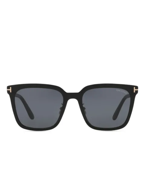 TOM FORD Eyewear FT1132-K square-frame sunglasses Black TR0018751330L1