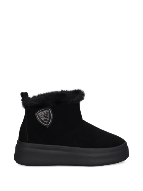Blauer Emery02 emblem faux-fur boots Black F5EMERY02SWA