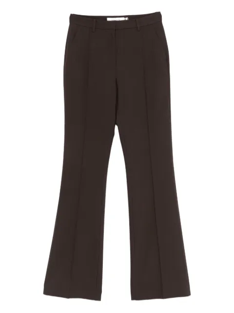 Aya Muse seam-detail trousers Brown AMFW2565