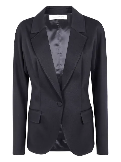 Lanvin buttoned blazer Black RWJA00244885H25