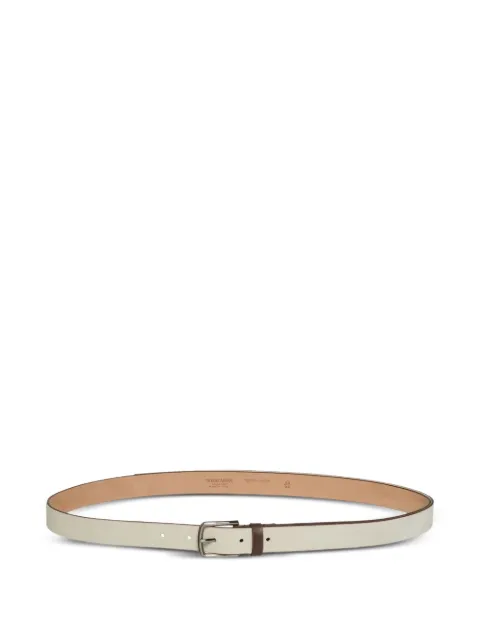Giorgio Armani rectangular-buckle belt Neutrals GM001783AF18260