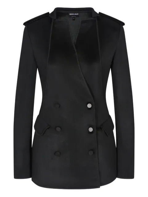 Giorgio Armani double-breasted jacket Black GW001818AF18796