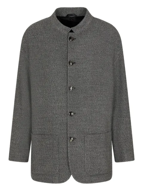 Giorgio Armani long-sleeve blazer Grey GM002243TE17880