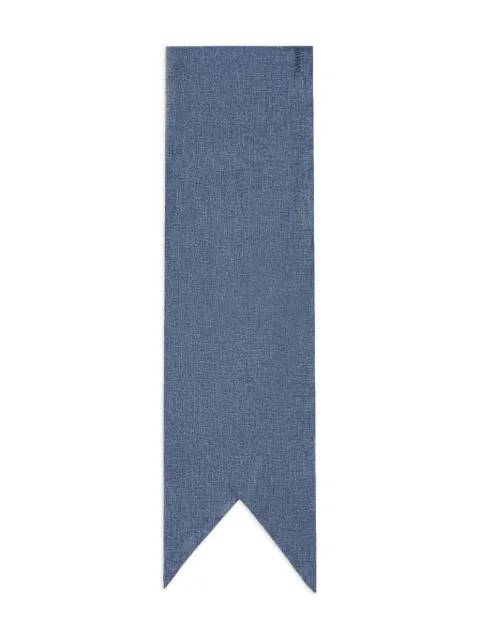 Giorgio Armani silk scarf Blue GM001838AF18584