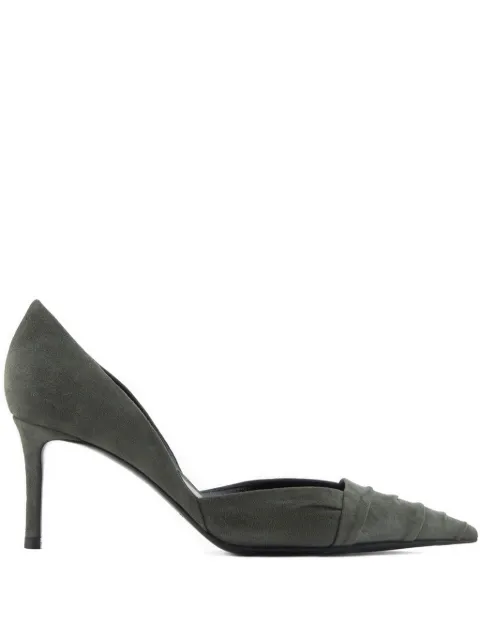 Giorgio Armani 70mm pointed-toe pumps Green GW001909AF19746