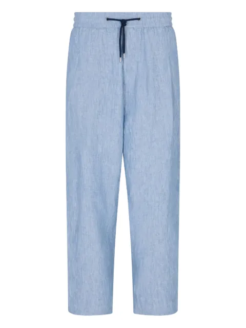 Giorgio Armani drawstring trousers Blue GM001744AF17957