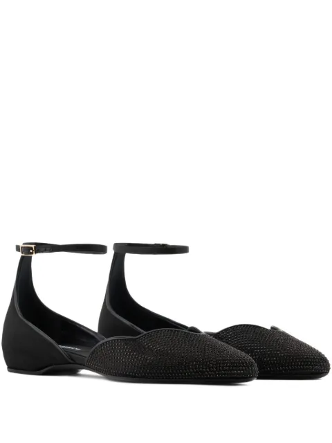 Giorgio Armani embellished pumps Black GW001821AF18807