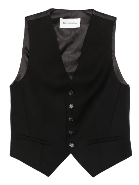 The Frankie Shop Gelso waistcoat Black VEFS091781000