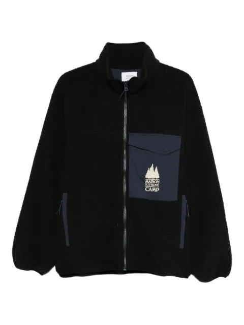 Maison Kitsuné zip-fastening jacket Black PM02136WM2031