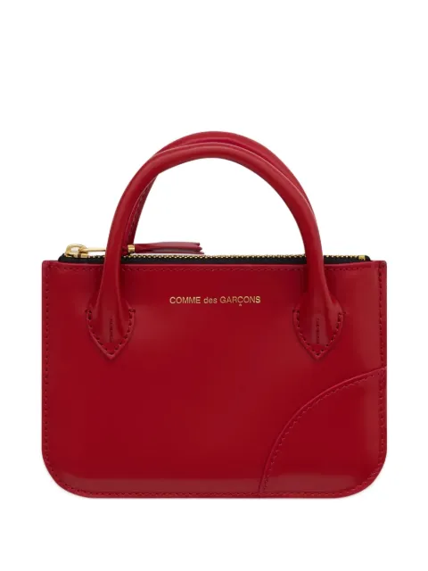 Comme Des Garçons Wallet top handle zip wallet Red BSSA8100HA
