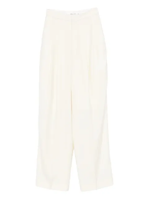 Aya Muse pleated trousers White AMFW2554