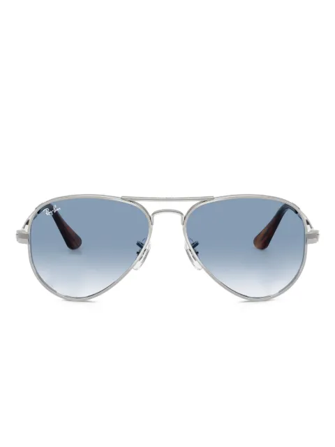 Ray-Ban metal sunglasses Silver RB3925