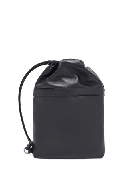 Giorgio Armani medium drawstring cross body bag Black GM001807AF18501