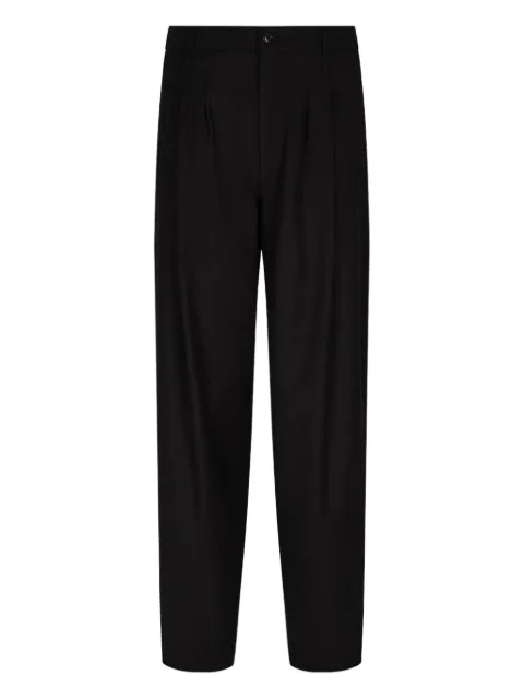 Giorgio Armani pleated-front trousers Black GM001421TE10090