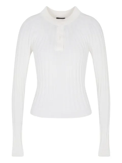 Giorgio Armani long-sleeve sweater White GW001814AF18784