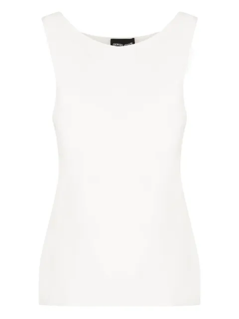 Giorgio Armani sleeveless top White 8CHCKZ30TZ136