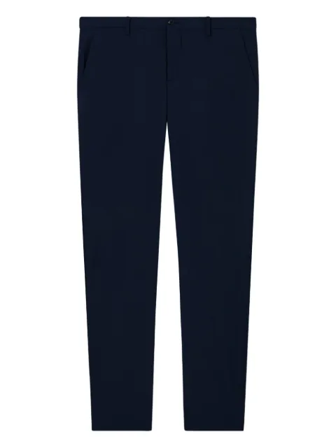 Giorgio Armani wool tailored trousers Blue 8CGPP027T00FNUBUV
