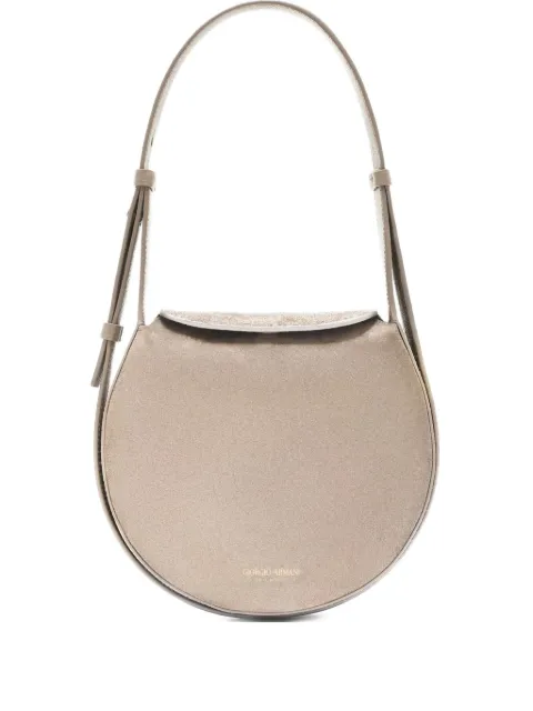 Giorgio Armani round-shape shoulder bag Neutrals GW001731AF18690