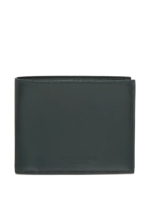 Giorgio Armani debossed-logo bi-fold wallet Green Y2R120YS97J