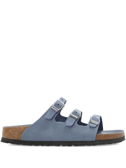 Birkenstock triple-strap slide Blue 1030380