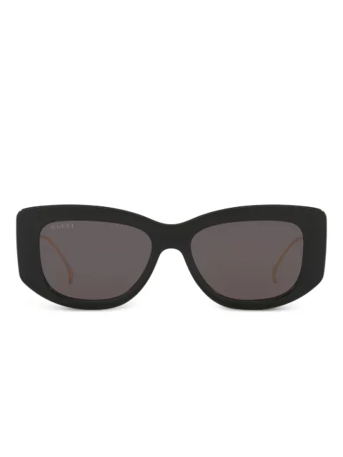 Gucci Eyewear rectangle-frame sunglasses Black GC0022721100L1