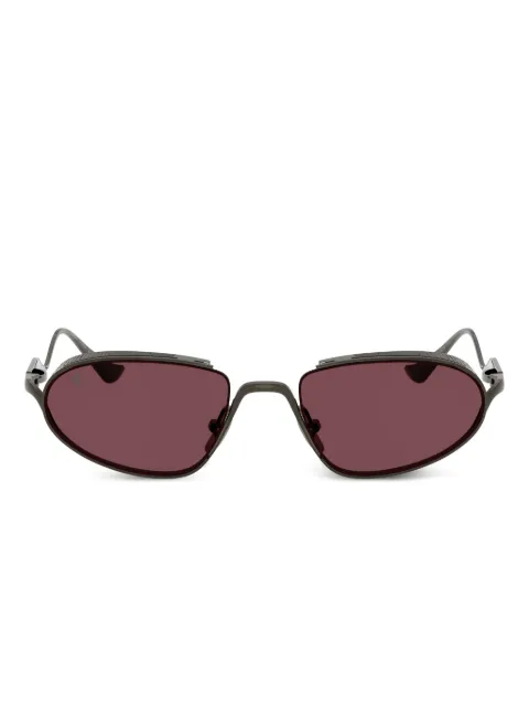 Ferrari oval-frame asymmetric sunglasses Grey FH1022T3141E