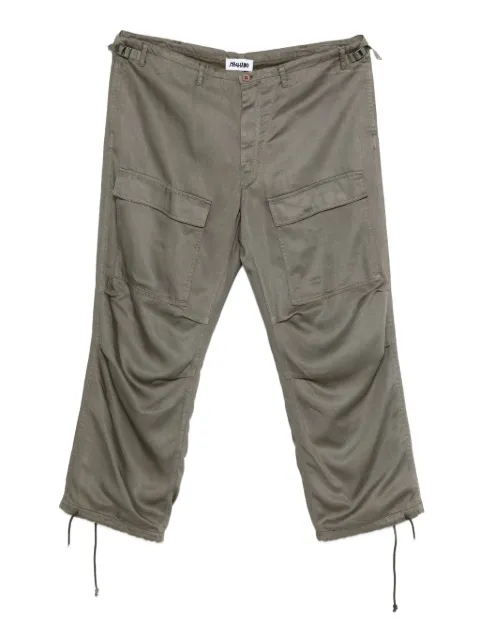 Magliano drawstring-ankle cargo trousers Green MGFW25PA01512