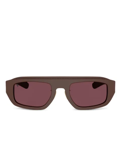 Ferrari rectangular-frame sunglasses Brown FH2010Q7291E
