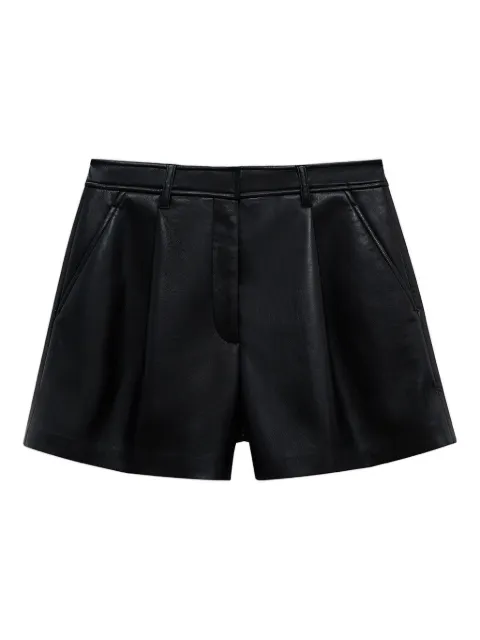 ANINE BING pleated shorts Black A0511184BLK26BLK26