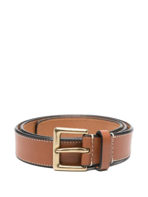 Gianfranco Ferré Pre-Owned 1990s stitched belt Brown GF150KZ