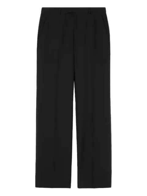 Gucci silk twill trousers Black 850090Z7AYA