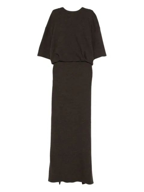 DARKPARK Marlin short-sleeve dress Brown WDR03FAW60