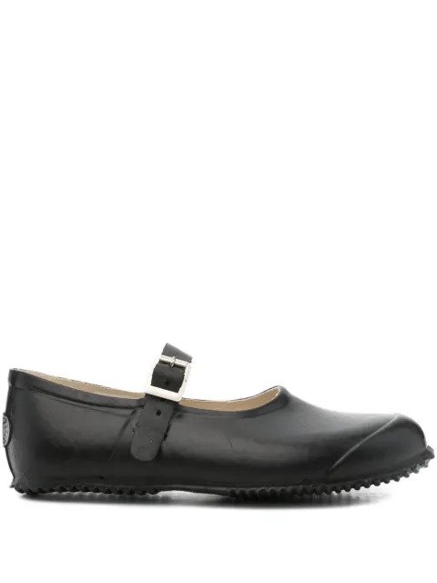 Superga leather ballet flats Black S3143IW