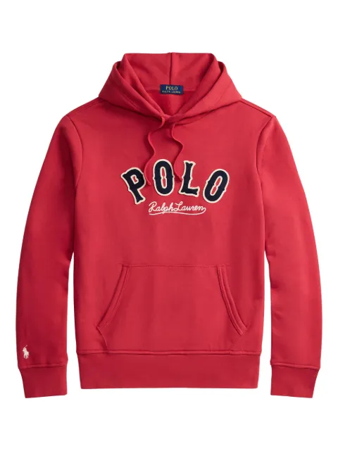 Polo Ralph Lauren logo-detail hoodie Red 710P04872002