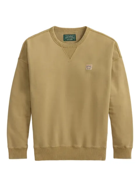 Polo Ralph Lauren crew-neck long-sleeve sweatshirt Brown 710P05915003