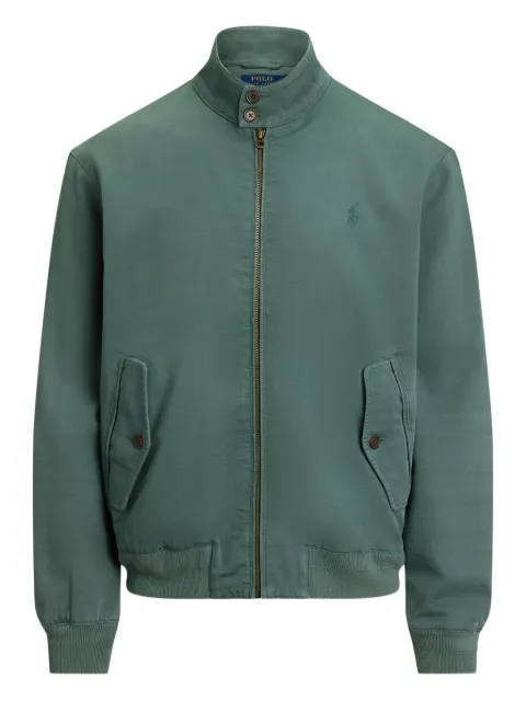 Polo Ralph Lauren zip-up cotton bomber jacket Green 710970569004
