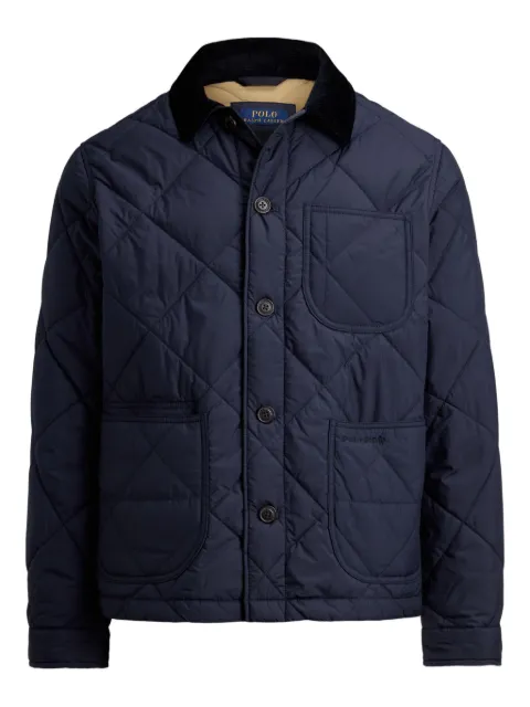 Polo Ralph Lauren quilted corduroy-collar jacket Blue 710968117004
