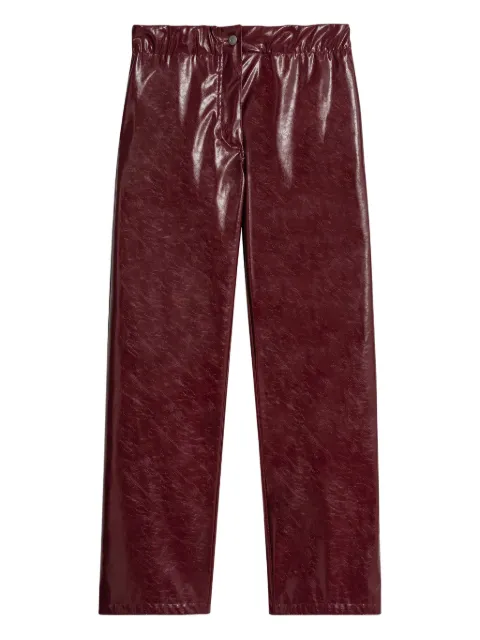 A Paper Kid elasticated trousers Red F5PKWOPA070