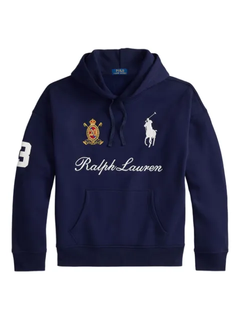 Polo Ralph Lauren logo-detail hoodie Blue 710P03957001