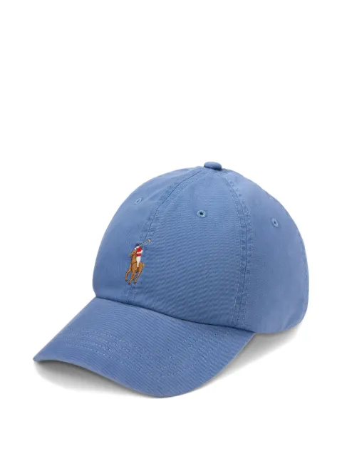 Polo Ralph Lauren twill logo baseball cap Blue 710960726013