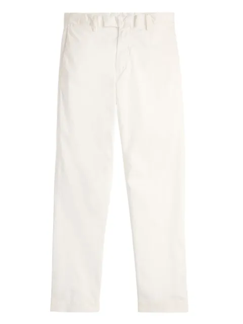 Polo Ralph Lauren flat-front straight-leg trousers White 710979503007
