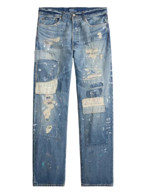 Polo Ralph Lauren patchwork jeans Blue 710P02959001