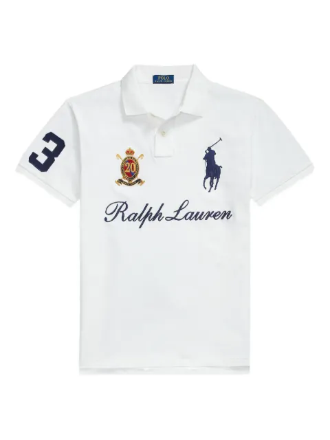 Polo Ralph Lauren appliqué polo shirt White 710P07311002
