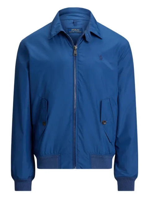 Polo Ralph Lauren zip-up logo-detail windbreaker Blue 710970434004